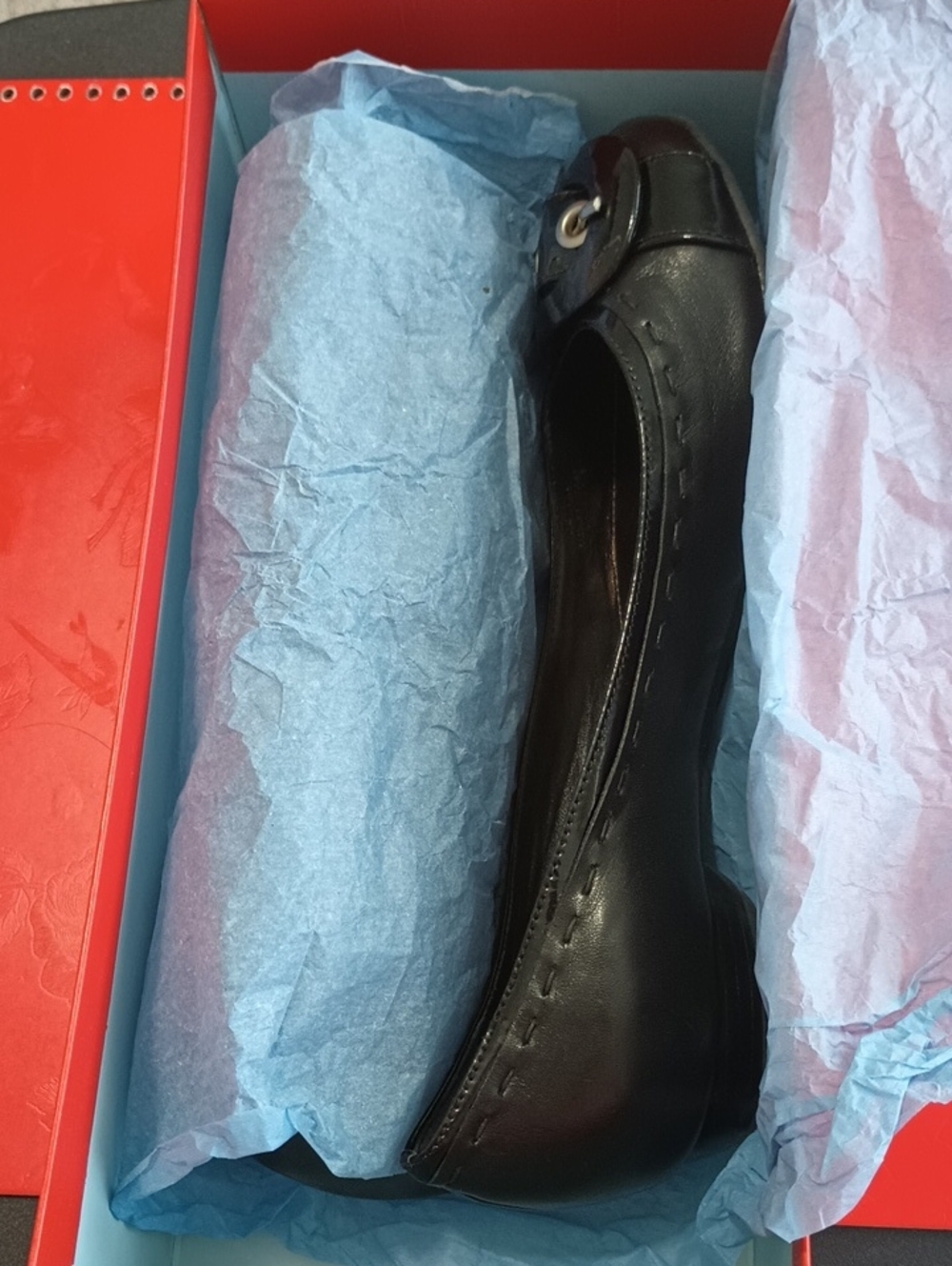 J Vincent Black Patent Leather Flats - 8M women - NWoT - Picture 12 of 12